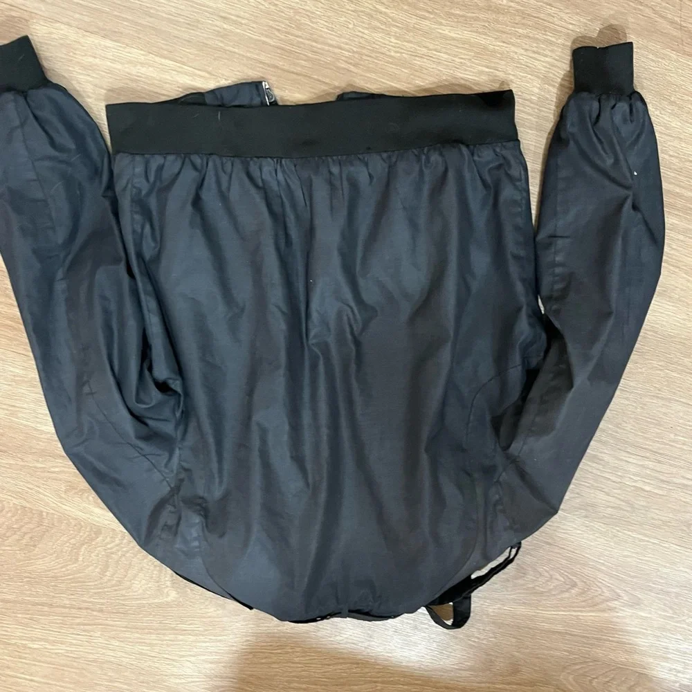 Vintage 80s Members Only Classic Black Bomber Jacket - Picture 5 of 7